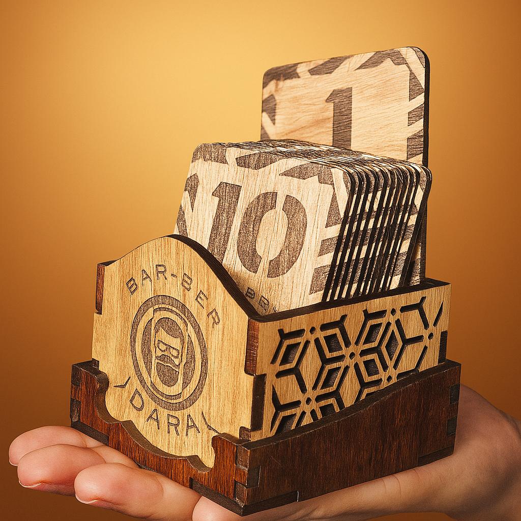 Pick-a-Number Card Box