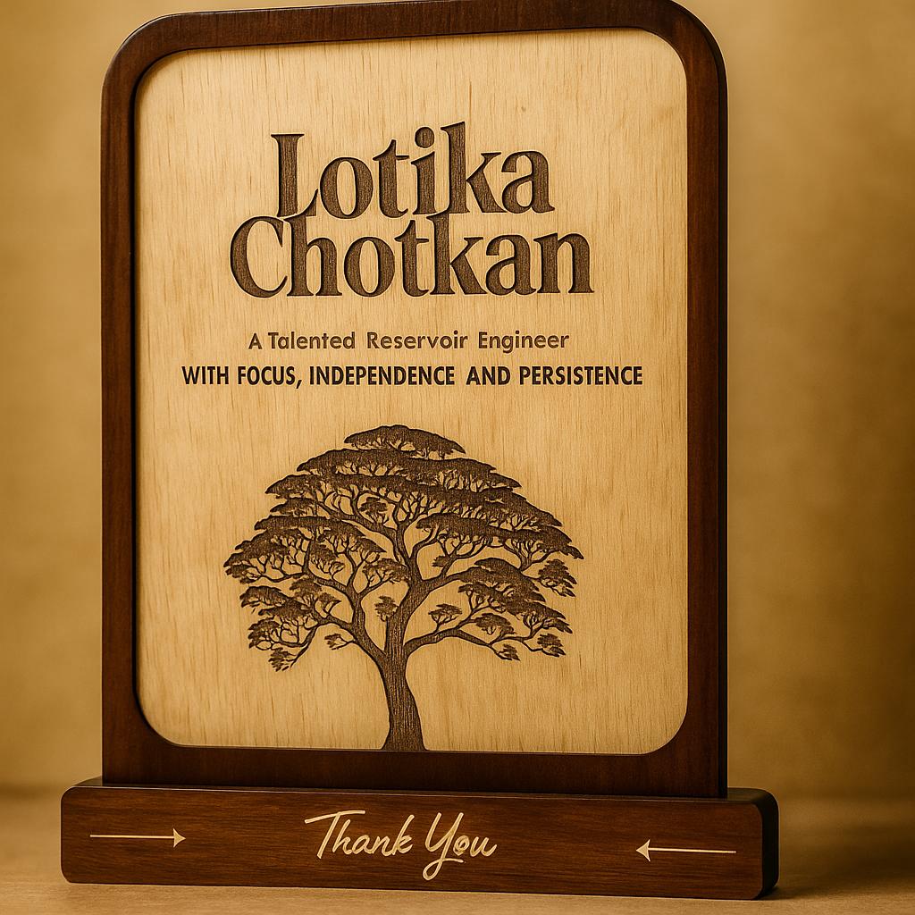 Thank You Tree Plaque