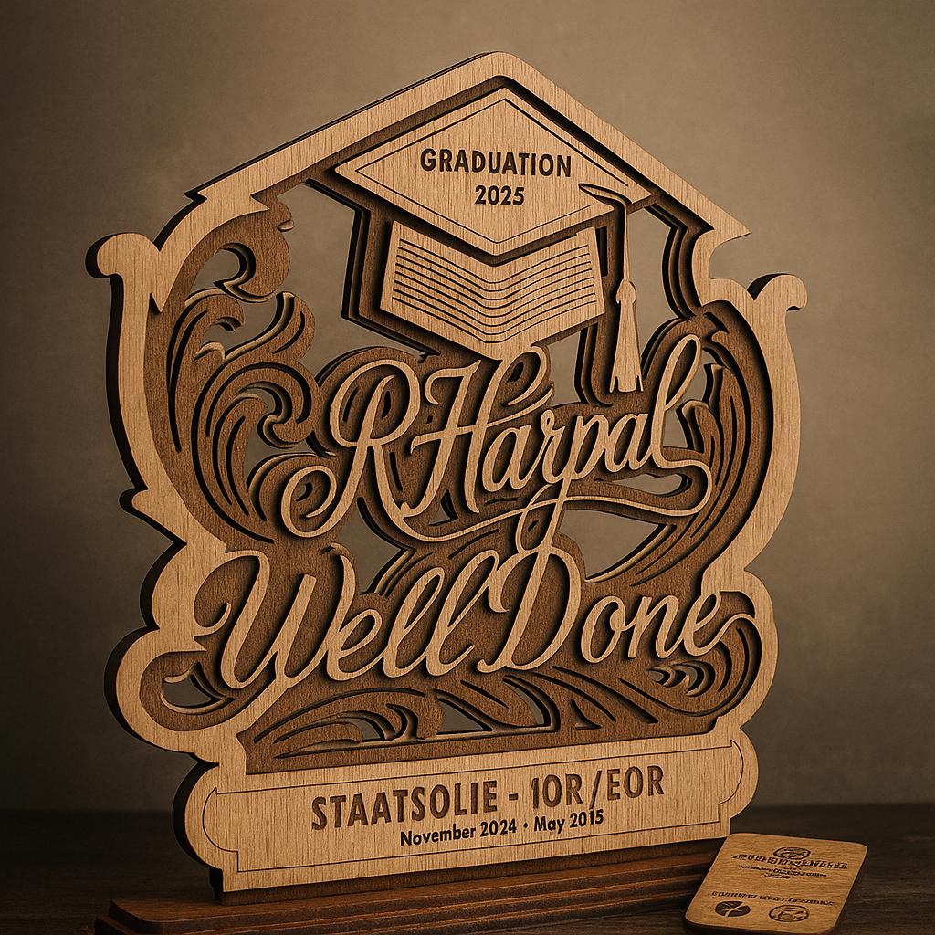 Graduation Achievement Plaque